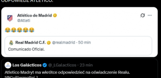 ODPOWIEDŹ Atletico na KOMUNIKAT Realu Madryt dot. Juliana Alvareza xD